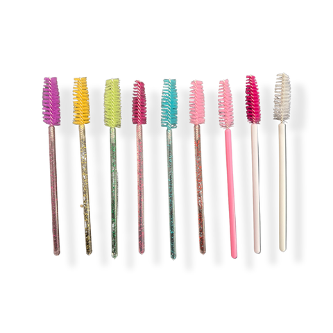 Mascara Glitter Wands (Nylon Brush) - BRAND NEW PRODUCT!! YOU WILL LOVE THESE!! BONUS PACK OF 50 - ONLY $5 EACH -  GREAT VALUE!