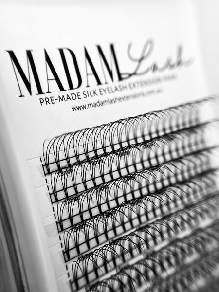 Short Stem 3D D 0.10 Volume Lash Trays